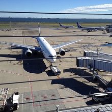 間近で見る飛行機も悪くありません