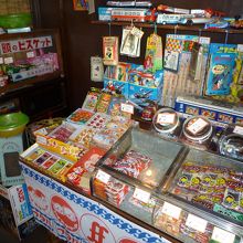 駄菓子屋コーナー