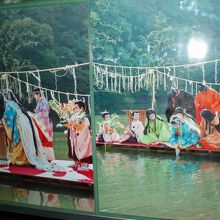 現代の葵祭の禊儀式の様子