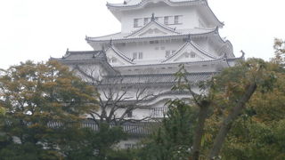 白くなった白鷺城