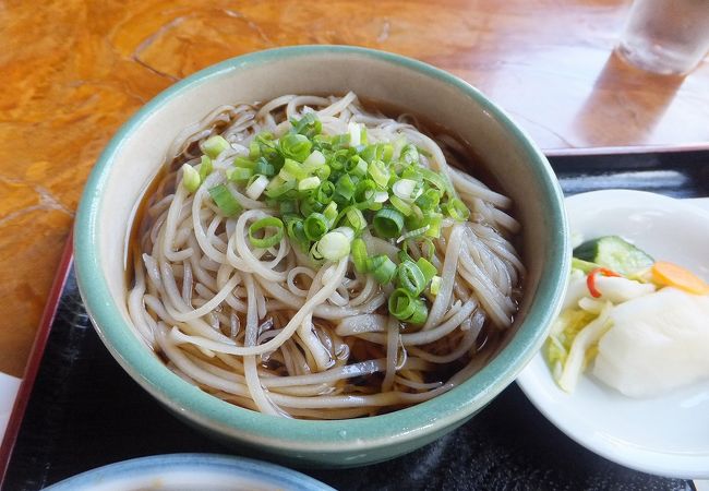 西馬音内そば　「ひやがけ」