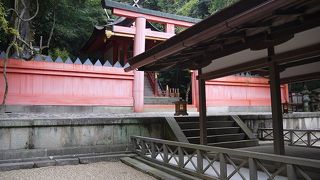 春日造りが間近に見られます