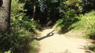 歴史散歩の締めくくりにぴったりの道だった。