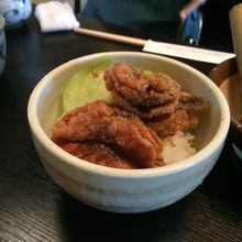 佐久鯉のどんぶり