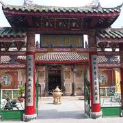 チャンフー通りにある華僑が建てた中華式建物