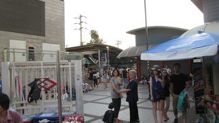 週末は駅前でイベントが開催