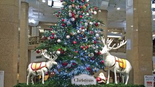 日本橋高島屋は、もうクリスマス。