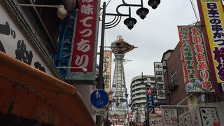 活気のあるエリア