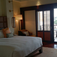 ベッドも大きくて快適。