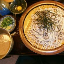 名物自然薯そば