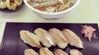 旬の柳葉魚（ししゃも）寿司 カネダイ大野商店