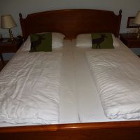 ベッドの硬さもよかったです。