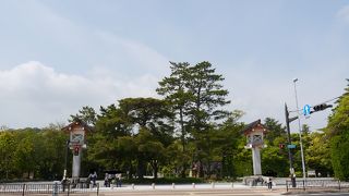 伊勢市駅から近いほうの伊勢神宮