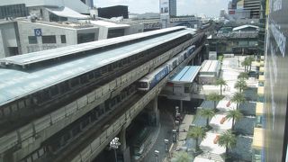 朝のサイアム駅