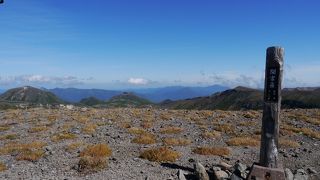 黒岳旭岳の縦走の途中にあります