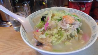 有名なちゃんぽんのお店