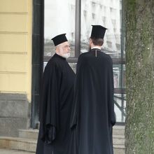 通りにはこのような風景も・・・