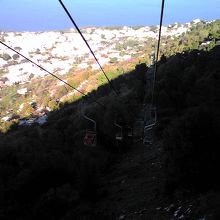 午前中は日陰で、ちょっと冷えます