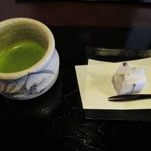 栗きんとん＆抹茶