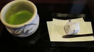 栗きんとん＆抹茶セット