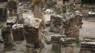 タニト神の聖域といわれタニト像の石碑もみられる