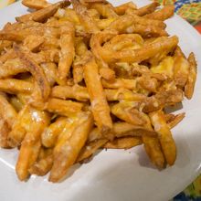 チーズかけポテトフライ