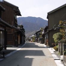 再びの関宿街道の街並