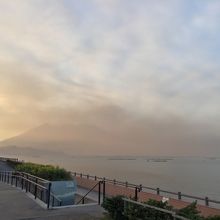 桜島が噴火するとこんな景色も！