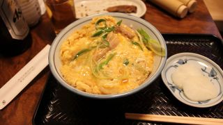 ニシンで一杯、その後は親子丼