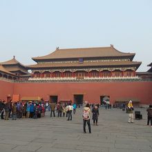 チケット売り場の広場