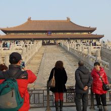 太和殿まえの階段