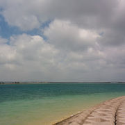 浜比嘉島のビーチ
