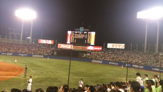 ヤクルトスワローズの聖地です。
