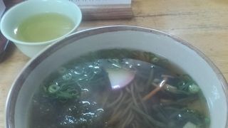 落ち着くお蕎麦