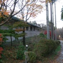 部屋からは紅葉も見事でした