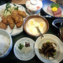 カキフライ定食