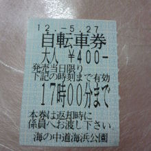 レンタサイクル