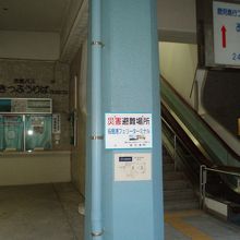 桜島港ターミナル！緊急時避難集合場所！