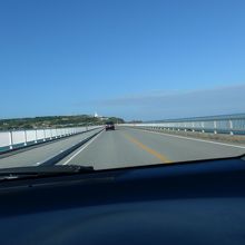 古宇利島大橋、上からの景色