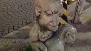 アフリカの父と子