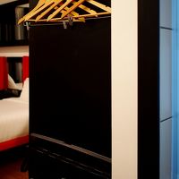 固定式のハンガーがある