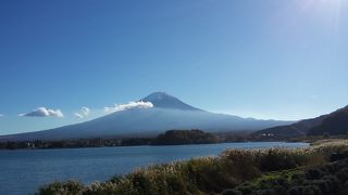 富士五湖で一番賑やかでした