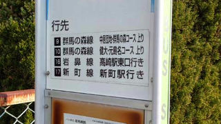 高崎市内を回るバス