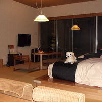 ベットルームの手前が和室です。