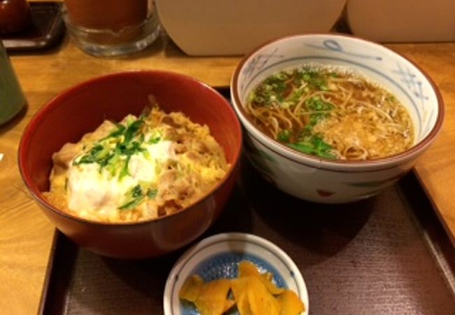 ビブレ内の蕎麦屋