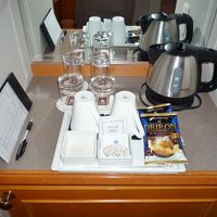 コーヒーやティーバッグが嬉しい