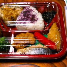 朝食の代わりの登山弁当