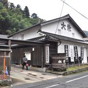 掛合にある酒の資料館・・