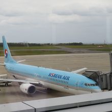 新潟より仁川へ