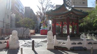 朝の山下町公園